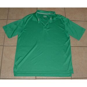 CABELA'S Mens Sz Large Casual Wear Green Athletic Short Sleeve Polo Shirt